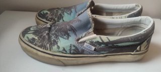 Scarpe Vans slip-on fantasia palme