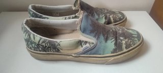 Scarpe Vans slip-on fantasia palme