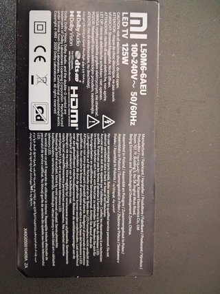 Placa TV Xiaomi 50 pulgadas