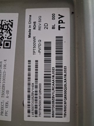 Placa TV Xiaomi 50 pulgadas