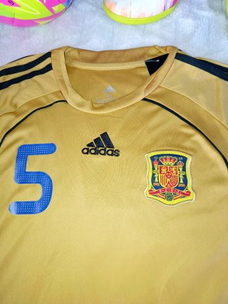 Camiseta Selección España Eurocopa 2008 Puyol N°5