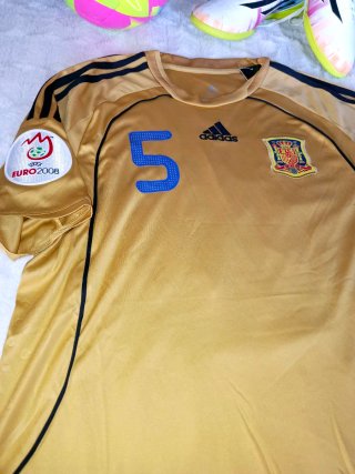 Camiseta Selección España Eurocopa 2008 Puyol N°5