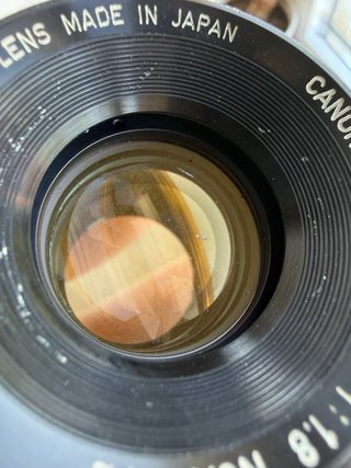 Objetivo Canon FL 50mm 1:1.8 Leer descripcion