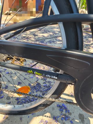 Bicicleta btwin elops city 3
