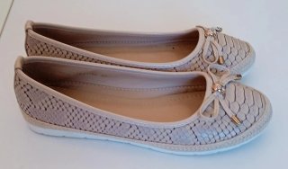 Zapatos planos Flyfoz beige