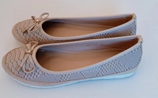 Zapatos planos Flyfoz beige