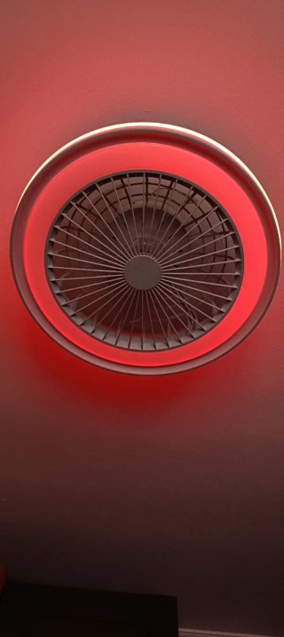 Lámpara ventilador de techo
