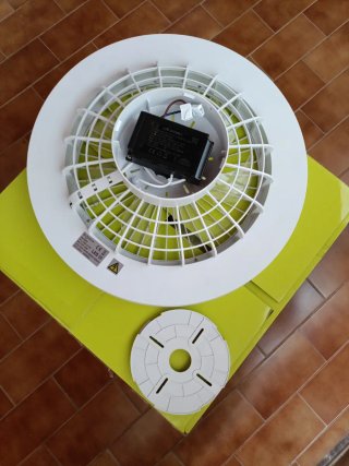 Lámpara ventilador de techo