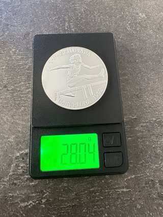 Moneda Plata Cuba .925 28,04g Barcelona 1992