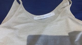 Vestito Sottomarino in tessuto glitterato s