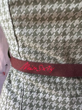 Felpa verde pied de poule Miss Sixty