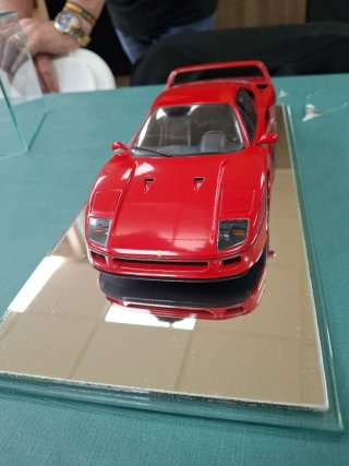 Maqueta Ferrari F40 Roja