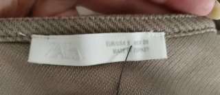 Vestido Zara Marrón Talla S