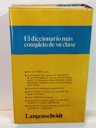 Diccionario inglés- español, español- inglés