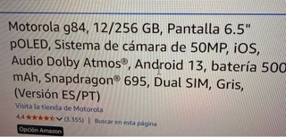 Motorola Moto G84 Azul