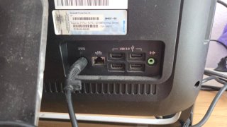 HP All-in-One sobremesa