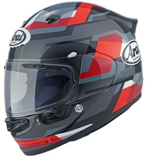 Liquidacion Casco ARAI QUANTIC Abstract rojo