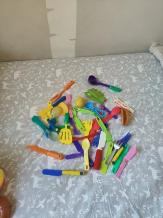 Juegos cocinita y alimentos. Más en las fotos