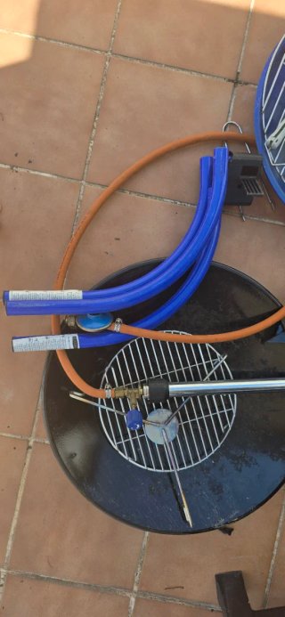 Barbacoa de gas