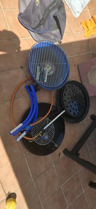 Barbacoa de gas