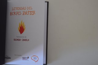 LIBRO RARO LEYENDAS DEL HERPES ZÓSTER MEDICINA