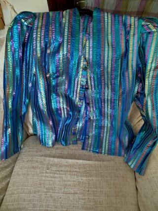 2 Blusas Vintage 1 vestido y 1 americana de fiesta