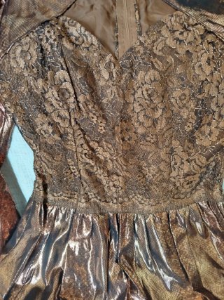 2 Blusas Vintage 1 vestido y 1 americana de fiesta