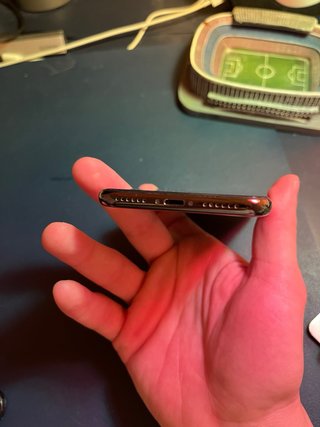 iPhone X 256GB Negro con raya en vidrio