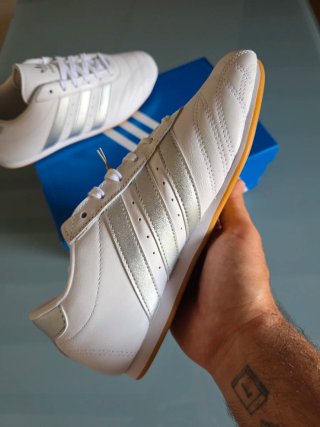 Adidas Taekwondo T38 Blanco Plateado