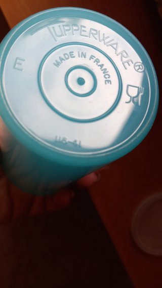Set 2 Bicchieri Tupperware Blu