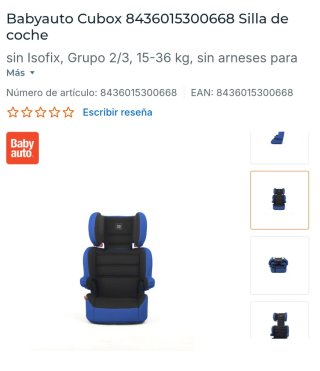 Silla de coche Babyauto Cubox