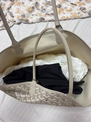 Bolso Goyard Beige y Gris