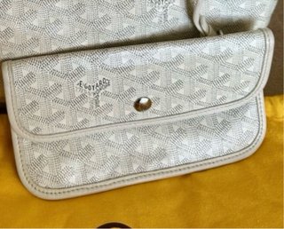 Bolso Goyard Beige y Gris