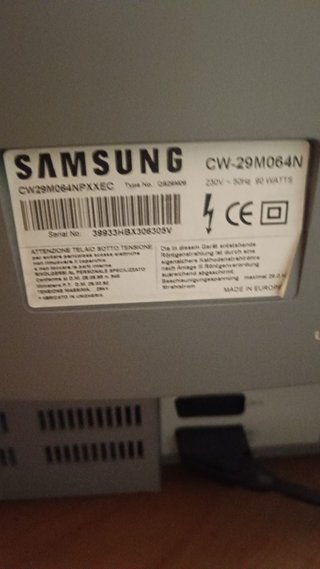 Televisor CRT Samsung 29 Analógico