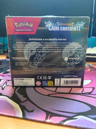 Caja de Sobres Pokémon Caos Creciente