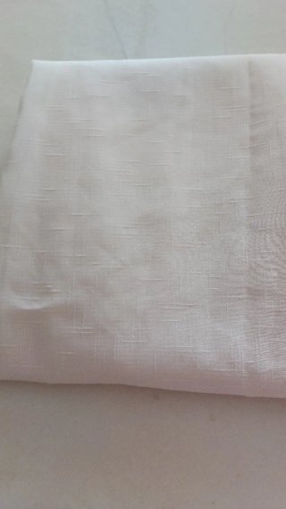 Cortina preparada para cosersololw falta coser la