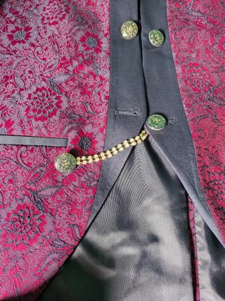 Traje de Novio Boda Buganvilla/Azul marino tornaso