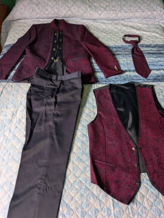 Traje de Novio Boda Buganvilla/Azul marino tornaso