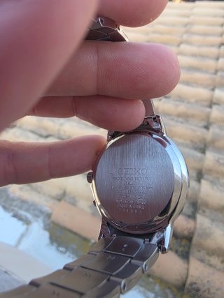 Reloj Seiko Radio Wave Control Solar Plata