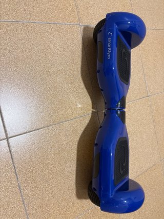 Hoverboard azul, con funda camuflaje incluida