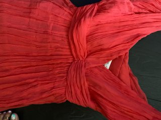 Vestido Coral Mango Talla M