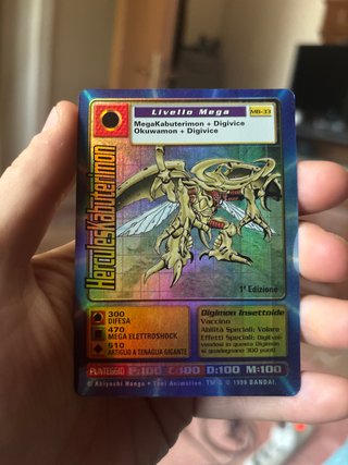 Carta Digimon Hercules Kabuterimon Mega