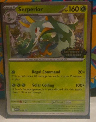 Serperior MEP 064 Carta Pokémon