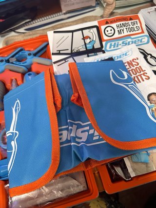 Maletín de herramientas infantil azul
