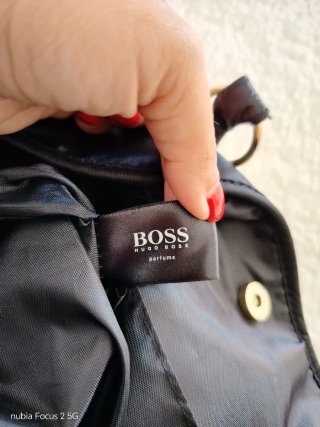 Borsa Hugo Boss Parfums Nera
