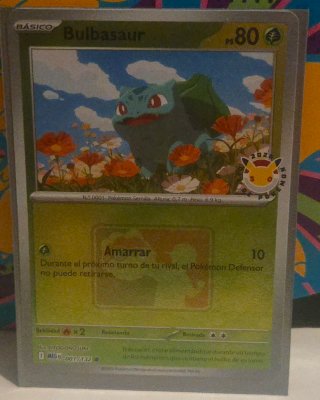 Carta Pokémon Bulbasaur MEG 001/132