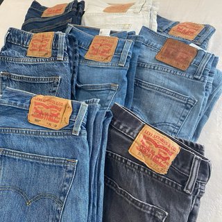 Lote 10 Pantalones Vaqueros Levi's Talla M Grado A