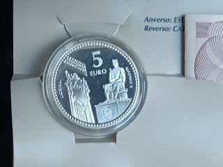 Moneda 5 Euro FNMT Ciudad Real 2011 Plata