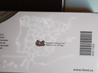 Moneda 5 Euro FNMT Ciudad Real 2011 Plata