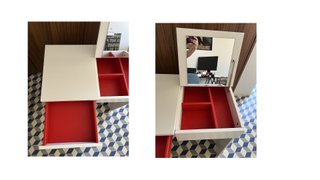 Tocador IKEA BRIMNES Blanco 70x42 cm